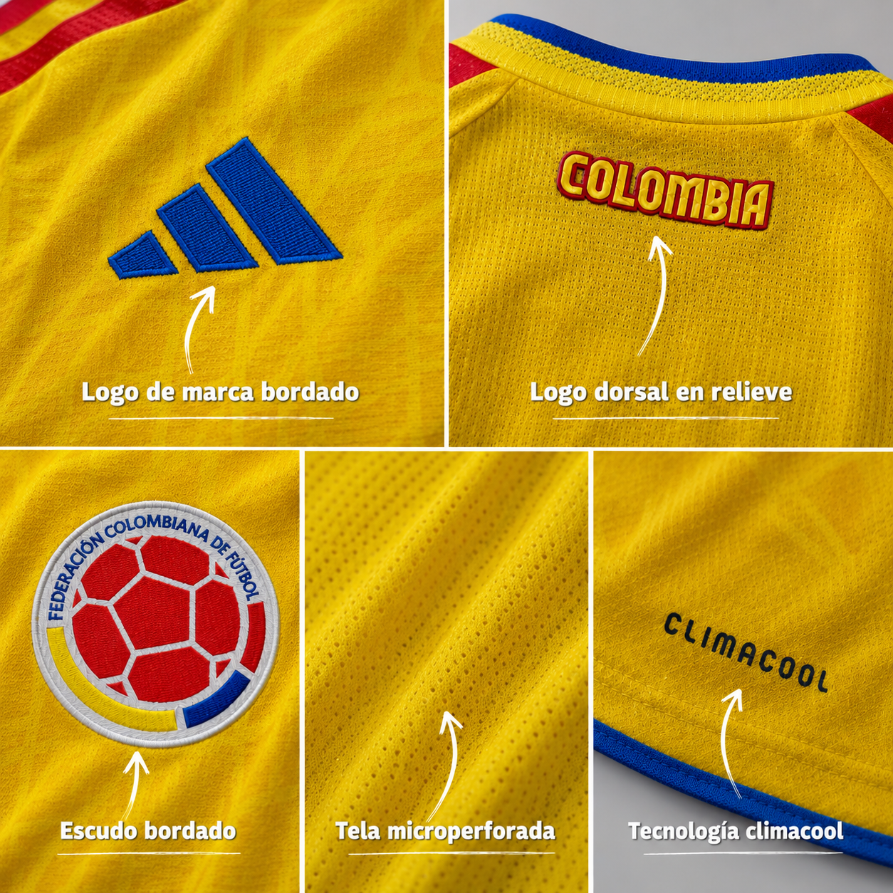 Camiseta Local Selección Colombia 26